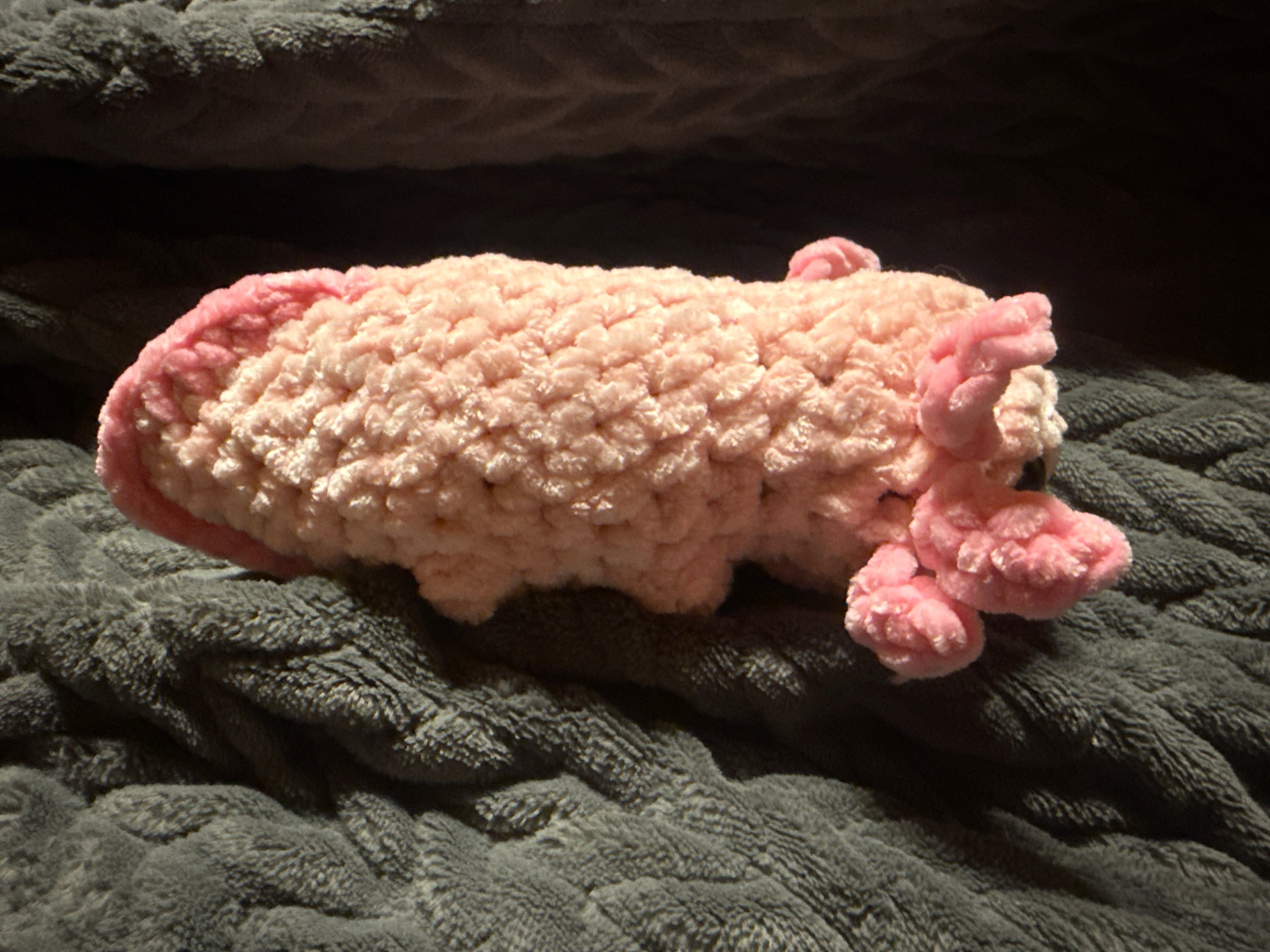 Crocheted Axolotl