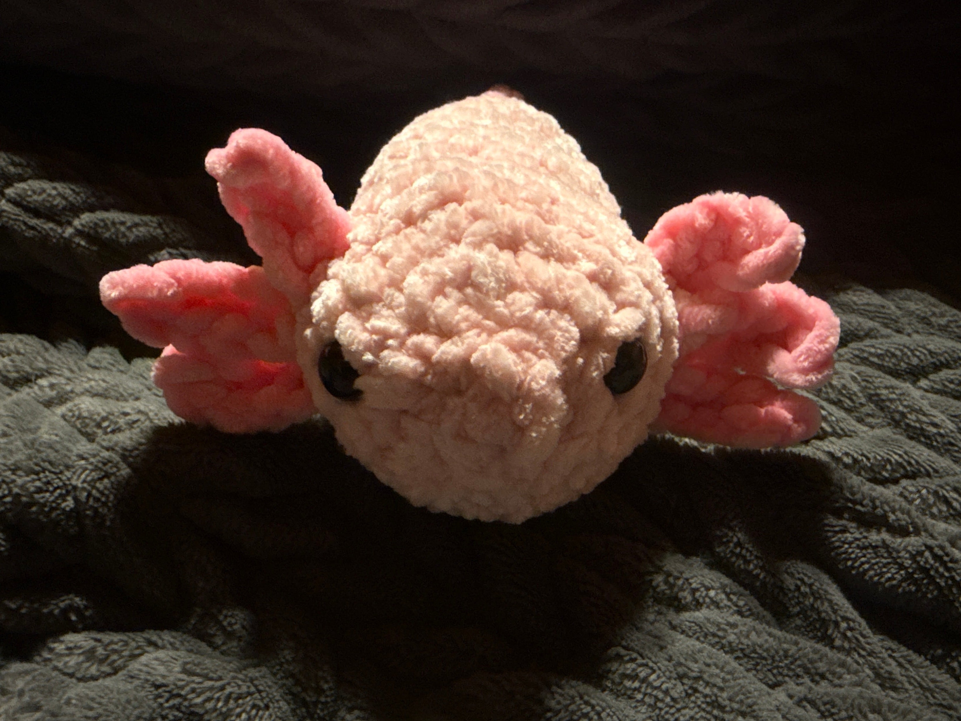 Crocheted Axolotl